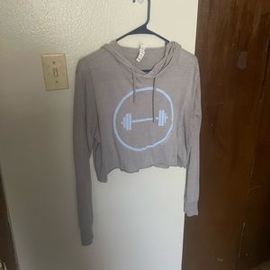 LFT lightweight crop hoodie